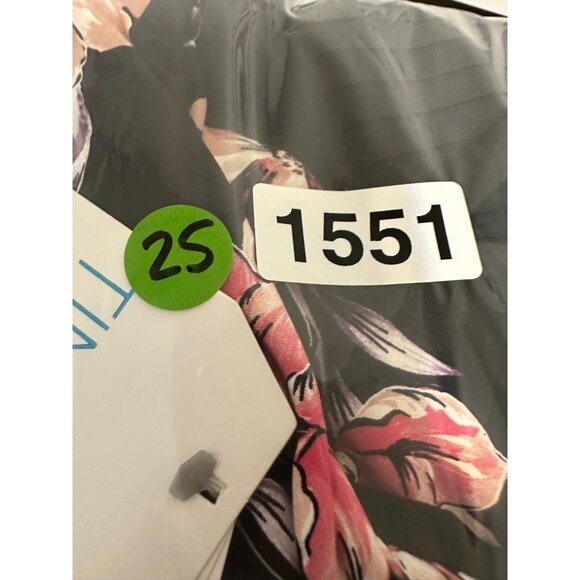 Tropical Floral Deep V neck Once Piece Swimsuit size XL Cheeky High Leg Travel - Picture 9 of 14